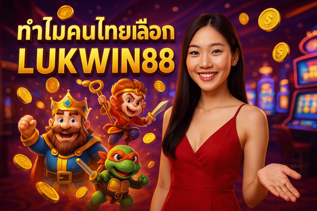 ทำไมคนไทยเลือกเล่น LUKWIN88