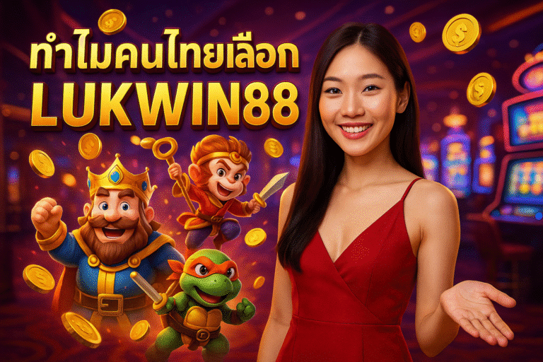 ทำไมคนไทยเลือกเล่น LUKWIN88