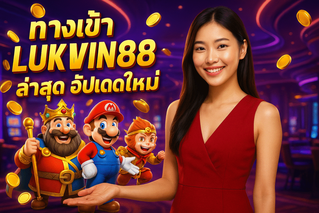 ทางเข้า LUKWIN88 ล่าสุด อัปเดตใหม่