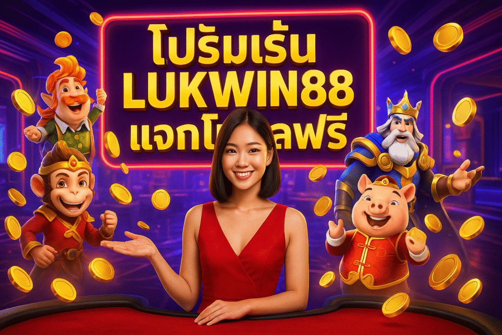 โปรโมชั่น LUKWIN88 แจกโบนัสฟรี