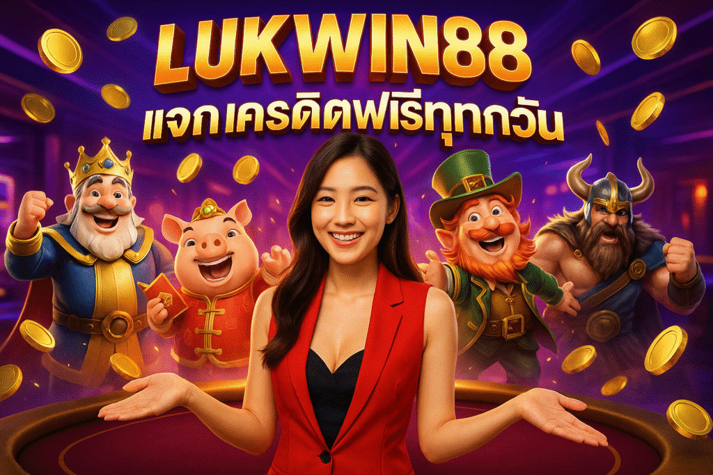 LUKWIN88 แจกเครดิตฟรีทุกวัน
