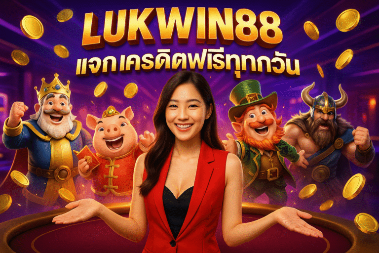 LUKWIN88 แจกเครดิตฟรีทุกวัน