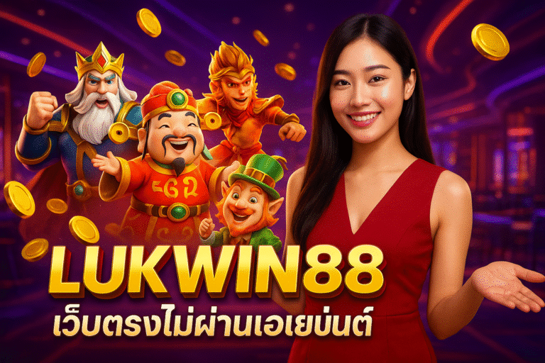 LUKWIN88 เว็บตรงไม่ผ่านเอเย่นต์