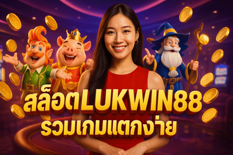 สล็อต LUKWIN88 รวมเกมแตกง่าย