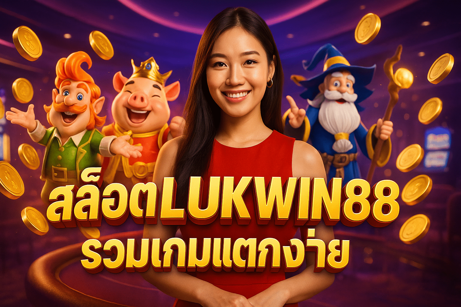 สล็อต LUKWIN88 รวมเกมแตกง่าย