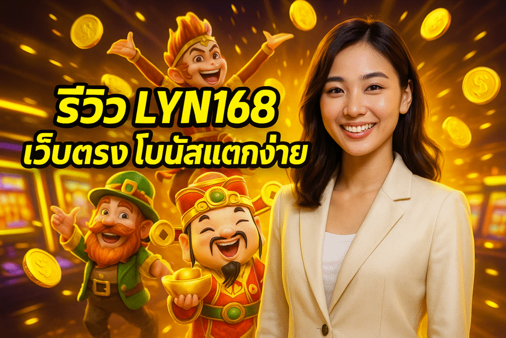 รีวิว LYN168 เว็บตรง โบนัสแตกง่าย